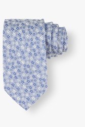 Cravate bleu clair à fleurs de Michaelis pour Hommes