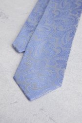 Photo produit 1 de Cravate bleu clair à motif cachemire de Liberty Island pour Hommes