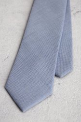 Photo produit 1 de Cravate bleu clair à texture de Dansaert Black pour Hommes