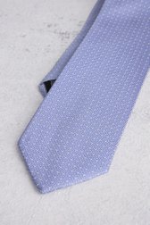 Cravate bleu clair avec motif délicat de Liberty Island pour Hommes
