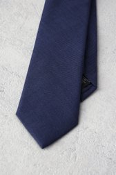 Photo produit 1 de Cravate bleu foncé à texture de Dansaert Black pour Hommes