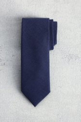 Le devant de Cravate bleu foncé à texture de Dansaert Black pour Hommes
