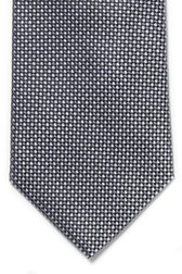 Cravate grise avec effet tissé de Michaelis pour Hommes