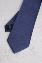 Cravate navy avec motif à pois de Liberty Island pour Hommes