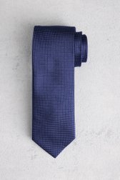 Cravate navy avec motif à pois de Liberty Island pour Hommes