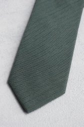 Photo produit 1 de Cravate vert foncé chinée de Liberty Island pour Hommes