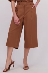 Détail de Culotte brune avec plis de D'Auvry pour Femmes
