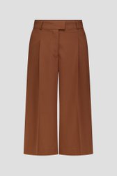Photo produit 1 de Culotte brune avec plis de D'Auvry pour Femmes