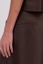 Détail de Culotte brune foncée effet cuir de D'Auvry pour Femmes