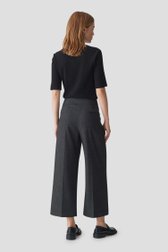 Culotte ecru-noir chinée - longueur 7/8 de Opus pour Femmes