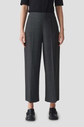 Culotte ecru-noir chinée - longueur 7/8 de Opus pour Femmes