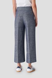 Culotte marine-blanc - longueur 7/8 de Opus pour Femmes