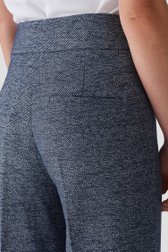 Culotte marine-blanc - longueur 7/8 de Opus pour Femmes