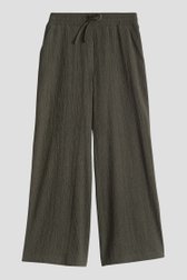 Culotte verte foncée avec structure - longueur 7/8 de Opus pour Femmes