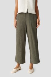 Culotte verte foncée avec structure - longueur 7/8 de Opus pour Femmes