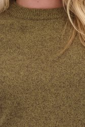 Détail de Débardeur kaki en laine de Libelle pour Femmes