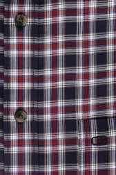 Donker geruit hemd - comfort fit van Dansaert Blue voor Heren