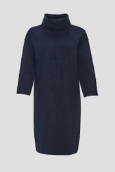 Donkerblauw gebreid kleedje van Opus voor Dames