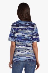 Donkerblauw gestreepte T-shirt van Bicalla voor Dames
