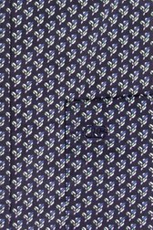Donkerblauw hemd met fijne print - Comfort fit van Dansaert Blue voor Heren