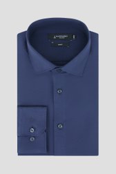 Donkerblauw hemd - Slim fit van Dansaert Black voor Heren