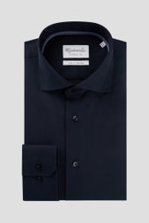 Donkerblauw hemd - Slim fit van Michaelis voor Heren