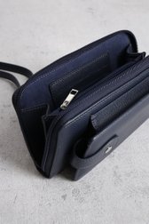 Productfoto 1 van Donkerblauw telefoontasje met portemonnee door Liberty Island voor Dames