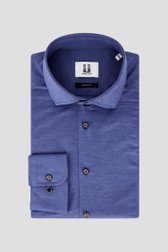 Donkerblauw travelshirt - Regular fit van Upper East voor Heren