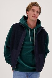 Donkerblauwe bodywarmer - Collectie Metejoor van Ravøtt voor Heren