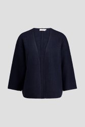 Productfoto 1 van Donkerblauwe cardigan met wol door Libelle voor Dames