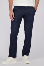 Donkerblauwe chino - Louisiana - Regular fit van Brassville voor Heren