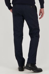Donkerblauwe chino - Vancouver - Regular fit van Brassville voor Heren