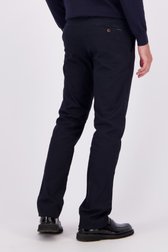 Achterkant van Donkerblauwe chino - Vancouver - Regular fit  door Brassville voor Heren