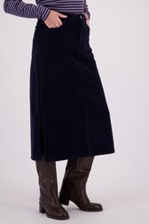 Vidéo de Jupe en velours bleu foncé de Libelle pour Femmes