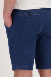 Donkerblauwe denim bermuda van Dansaert Blue voor Heren