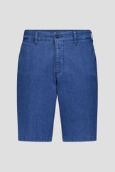 Donkerblauwe denim bermuda van Dansaert Blue voor Heren