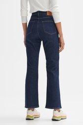 Donkerblauwe flared jeans - 7/8 lengte van Opus voor Dames