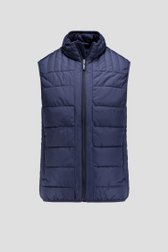 Productfoto 1 van Donkerblauwe gewatteerde bodywarmer door Dansaert Blue voor Heren