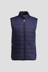 Productfoto 1 van Donkerblauwe gewatteerde bodywarmer door Dansaert Blue voor Heren