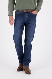 Donkerblauwe jeans - Jan - comfort fit - L32 van Liberty Island Denim voor Heren