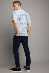 Detail van Donkerblauwe jeans - Lars - Slim fit - L32 door Liberty Island Denim voor Heren