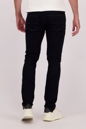 Achterkant van Donkerblauwe jeans - Lars - Slim fit - L32 door Liberty Island Denim voor Heren