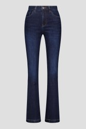 Donkerblauwe jeans met glitters - Flared fit van Geisha voor Dames