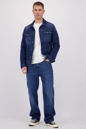 Extra foto 1 van Donkerblauwe jeans – Relaxed fit door Liberty Island Denim voor Heren