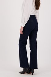 Donkerblauwe jeans - straight fit van Liberty Island Denim voor Dames