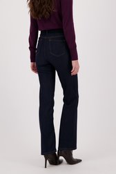 Donkerblauwe jeans - straight fit  van More & More voor Dames