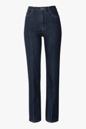 Donkerblauwe jeans - straight fit  van More & More voor Dames