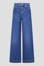 Productfoto 1 van Donkerblauwe jeans - Wide leg fit door Liberty Island Denim voor Dames
