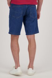 Donkerblauwe jeansshort van Dansaert Blue voor Heren
