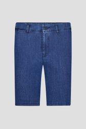 Donkerblauwe jeansshort van Dansaert Blue voor Heren
